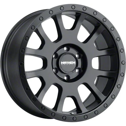 Mayhem Wheels Scout Matte Black 6-Lug Wheel; 18x9; 0mm Offset (07-14 Yukon)