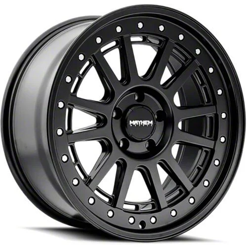 Mayhem Wheels Compass Matte Black 6-Lug Wheel; 18x9; 0mm Offset (19-26 Sierra 1500)