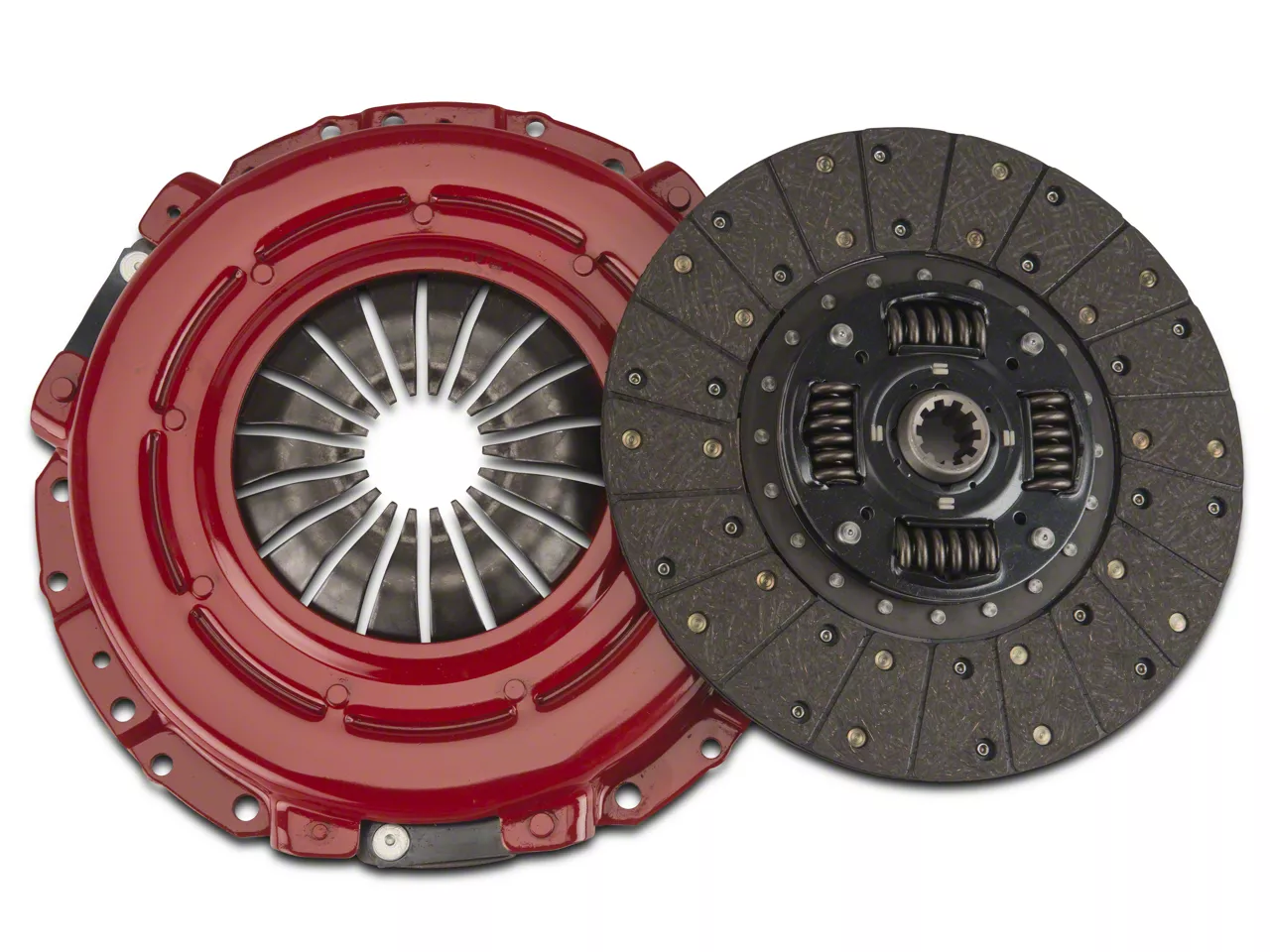 McLeod Street Muscle Organic Clutch Kit; 10-Spline (05-10 Mustang GT)