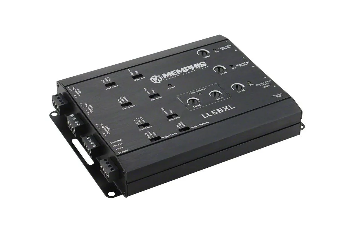 Memphis Audio 6-Channel Line Output Converter (Universal; Some Adaptation May Be Required)