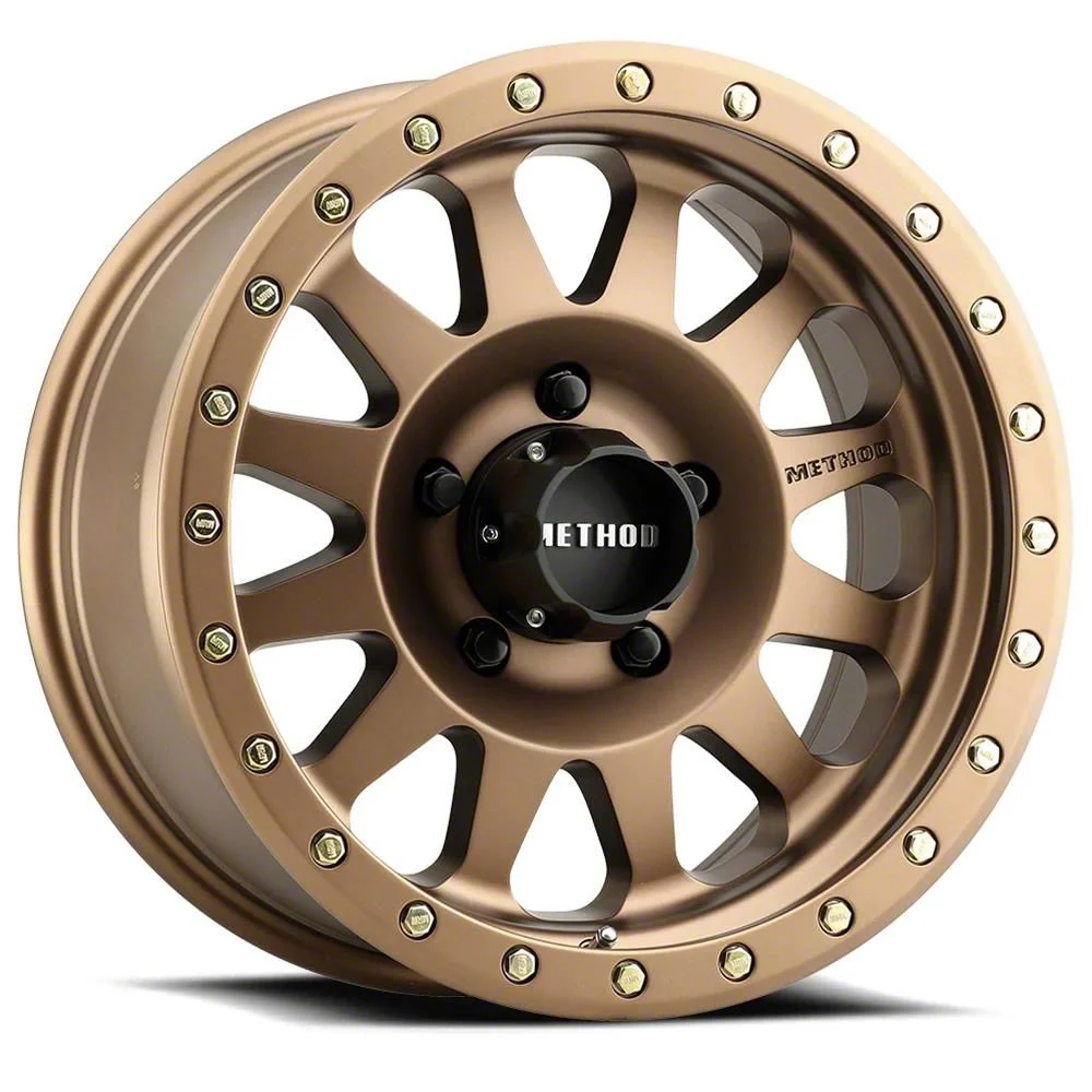 Method Race Wheels MR304 Double Standard Bronze 6-Lug Wheel; 17x8.5; 0mm Offset (07-14 Yukon)