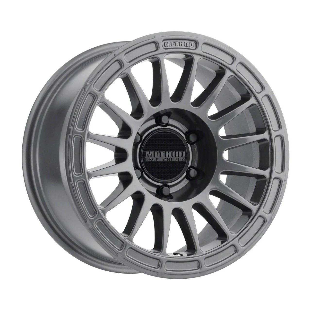 Method Race Wheels MR314 Gloss Titanium 6-Lug Wheel; 17x8.5; 0mm Offset (07-14 Yukon)