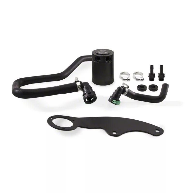 Mishimoto Baffled Oil Catch Can; Passenger Side (11-14 Mustang GT)