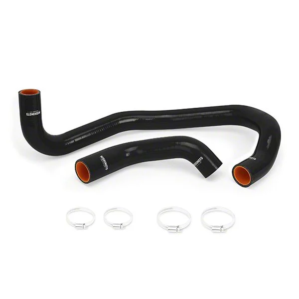 Mishimoto Silicone Radiator Hose Kit; Black (06-10 5.7L HEMI Charger)