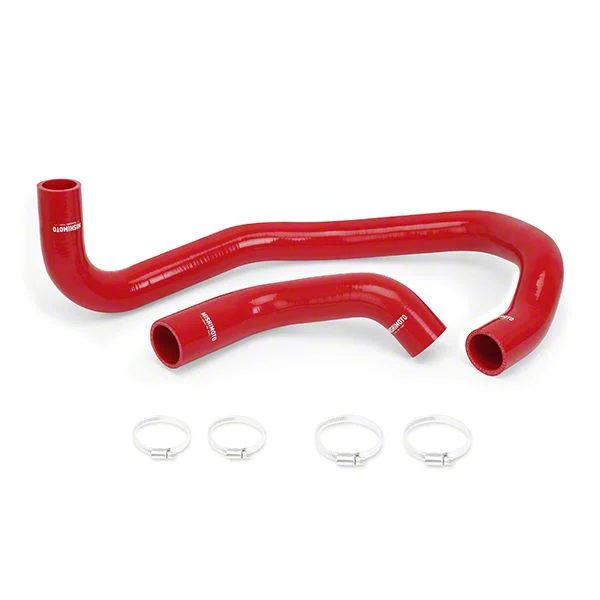 Mishimoto Silicone Radiator Hose Kit; Red (06-10 5.7L HEMI Charger)