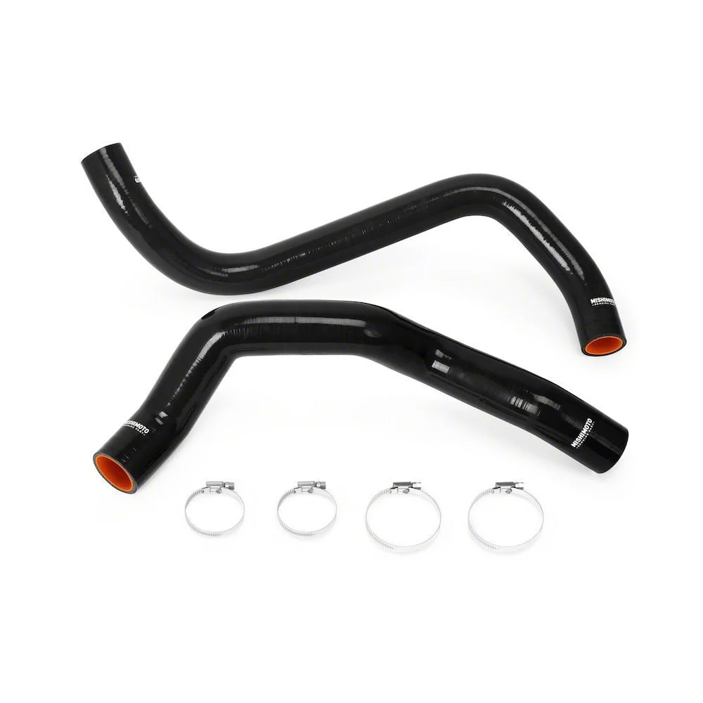 Mishimoto Silicone Radiator Hose Kit; Black (01-04 Mustang V6)