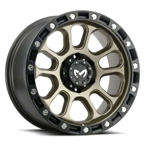 MKW Offroad M204 Matte Bronze 6-Lug Wheel; 20x9; -12mm Offset (07-13 Sierra 1500)