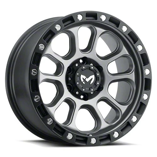 MKW Offroad M204 Matte Gray 6-Lug Wheel; 18x9; -12mm Offset (07-14 Yukon)
