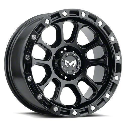 MKW Offroad M204 Satin Black 6-Lug Wheel; 18x9; -12mm Offset (07-14 Yukon)