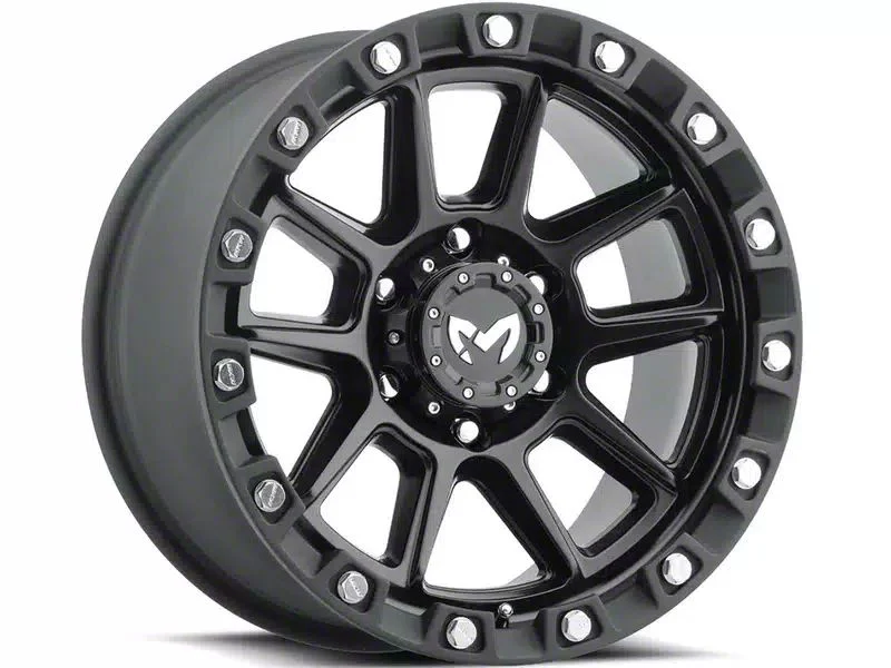 MKW Offroad M205 Satin Black 6-Lug Wheel; 17x8.5; 0mm Offset (07-14 Yukon)
