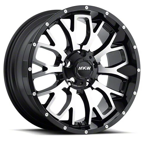 MKW Offroad M95 Satin Black 6-Lug Wheel; 20x9; -10mm Offset (07-14 Yukon)