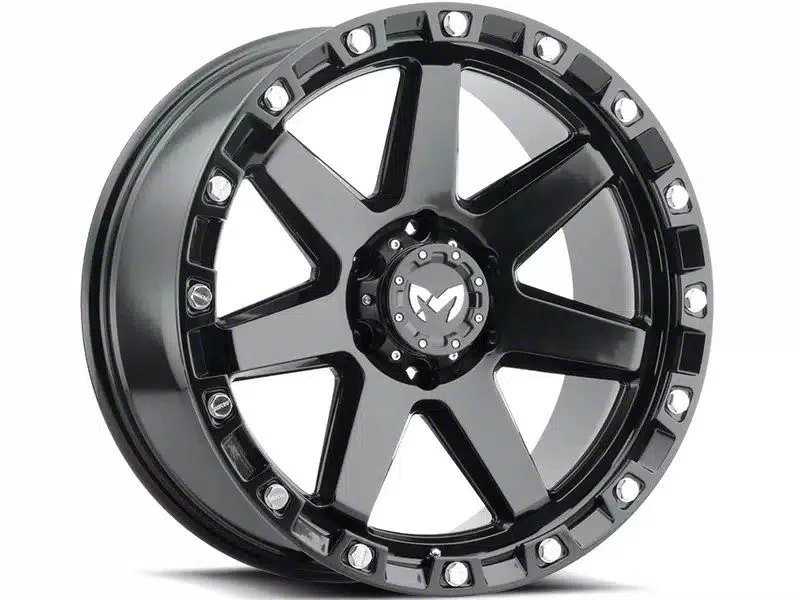 MKW Offroad M203 Satin Black 6-Lug Wheel; 20x9; 1mm Offset (21-26 Yukon)