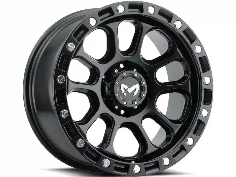MKW Offroad M204 Satin Black 6-Lug Wheel; 20x9; 1mm Offset (21-26 Yukon)