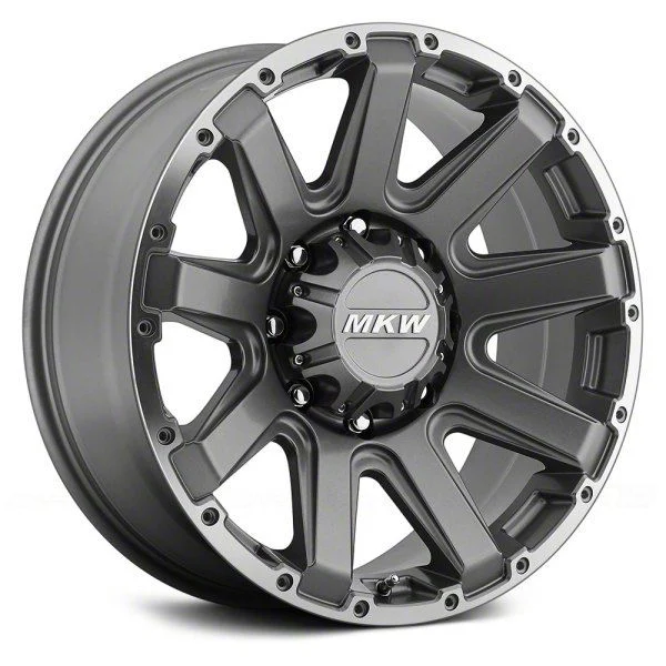 MKW Offroad M94 Anthracite Gray 6-Lug Wheel; 20x9; 10mm Offset (21-26 Yukon)