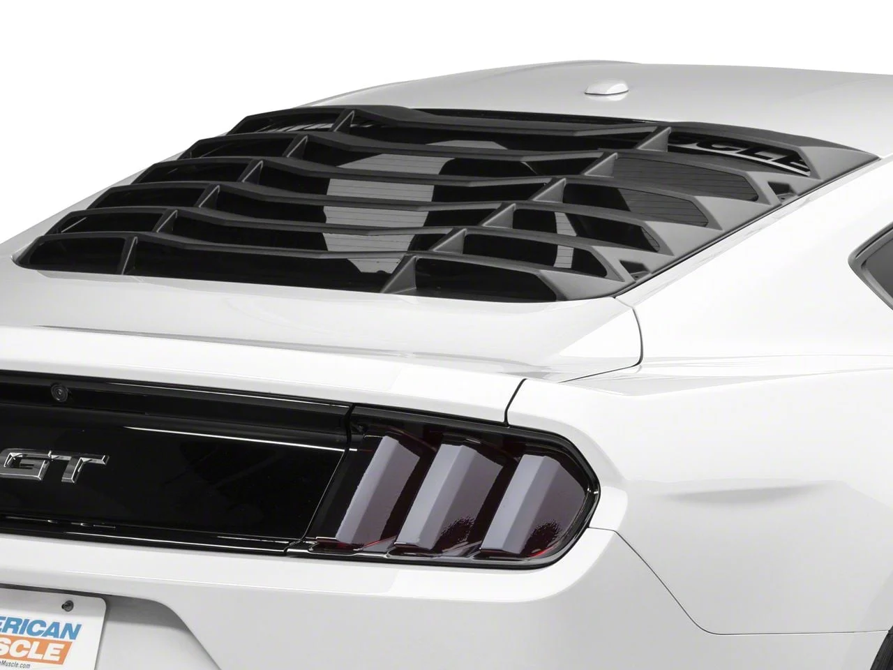 MMD ABS Rear Window Louvers (15-26 Mustang Fastback)