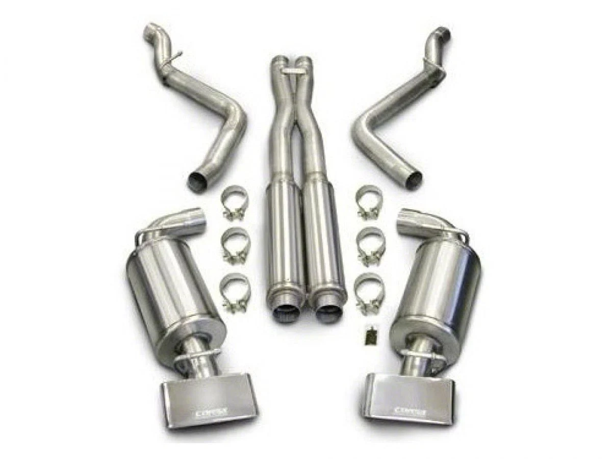 Mopar Cat-Back Exhaust System with Polished Tips (11-14 6.4L HEMI Challenger w/ Automatic Transmission)