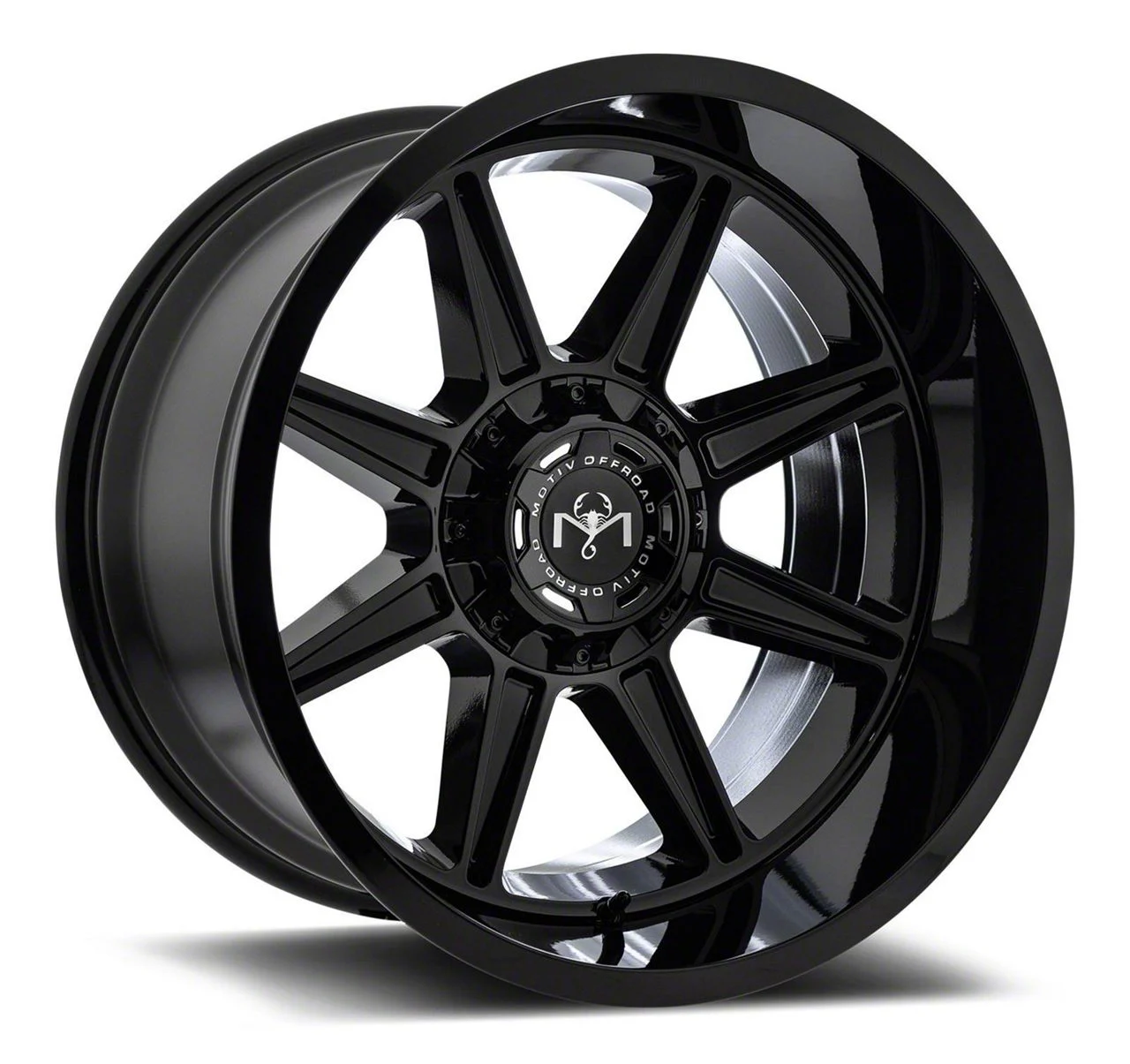 Motiv Offroad Balast Gloss Black 6-Lug Wheel; 20x9; 18mm Offset (07-14 Yukon)