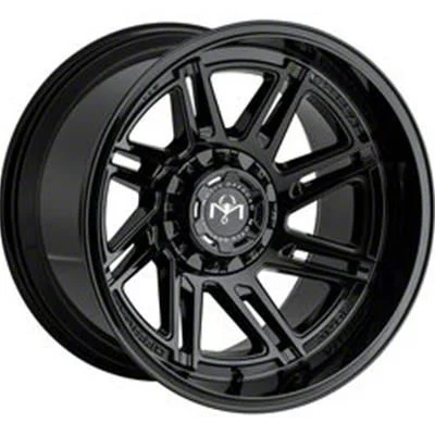 Motiv Offroad Millenium Series Gloss Black 6-Lug Wheel; 17x9; 0mm Offset (07-14 Yukon)