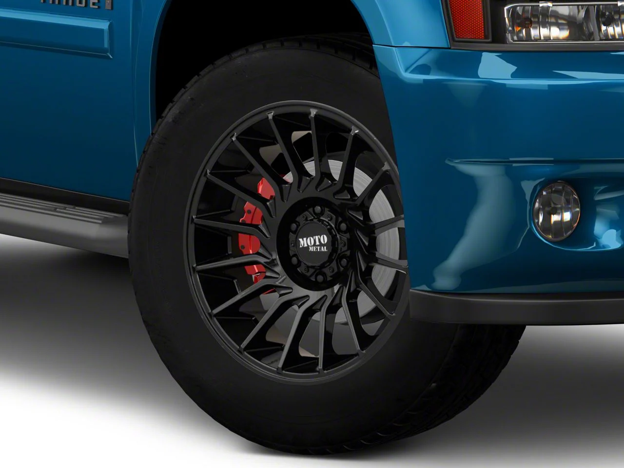 Moto Metal MO807 Gloss Black 6-Lug Wheel; 20x10; -18mm Offset (07-14 Tahoe)