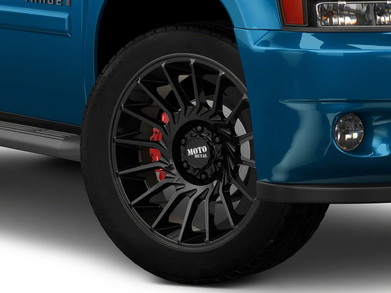 Moto Metal MO807 Gloss Black 6-Lug Wheel; 22x10; -18mm Offset (07-14 Tahoe)