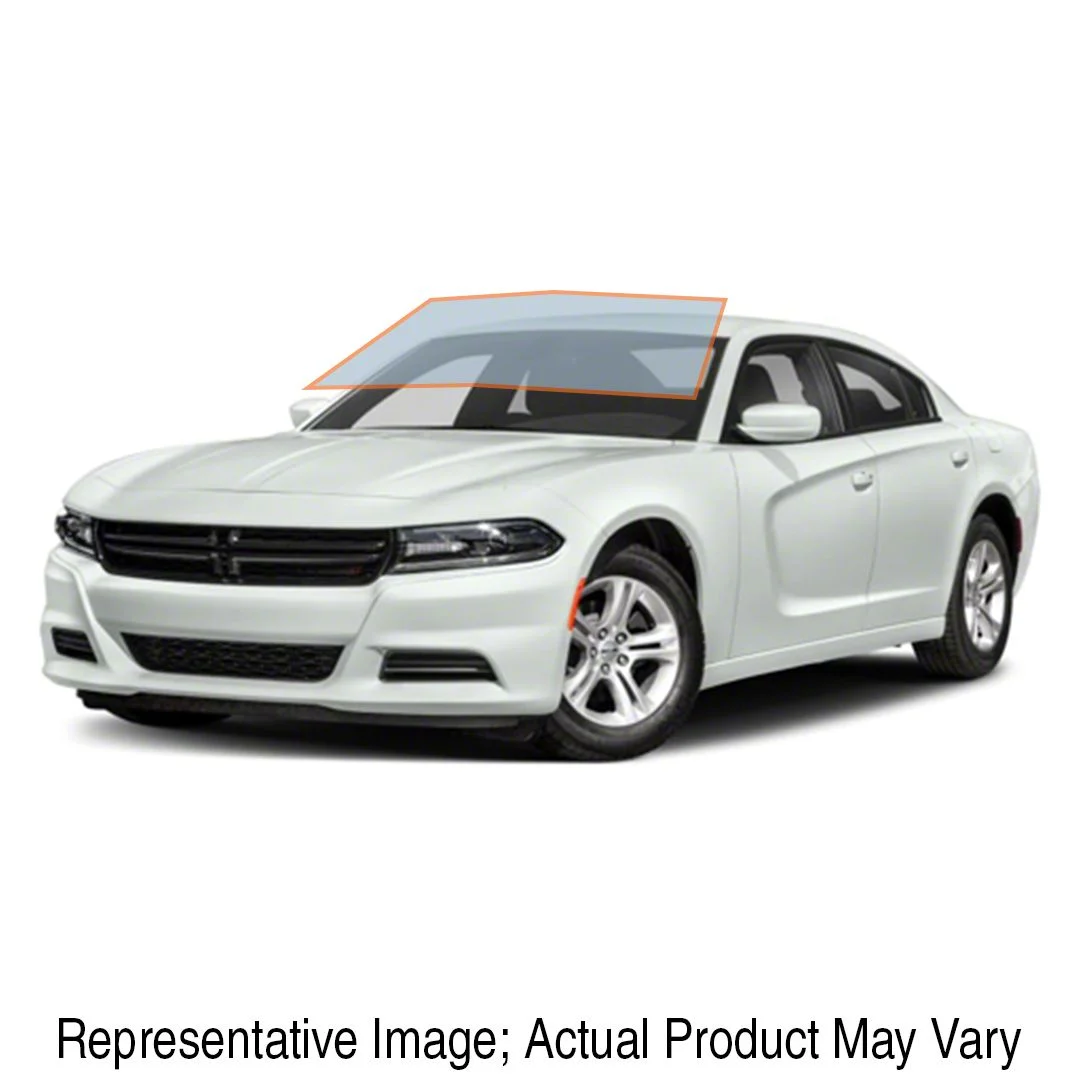 MotoShield Pro Front Windshield Tint; 50% (15-23 Charger)