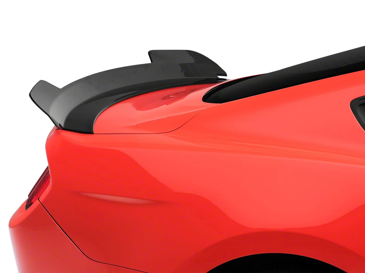 MP Concepts Blade Rear Spoiler; Transparent Smoked (15-22 Mustang)