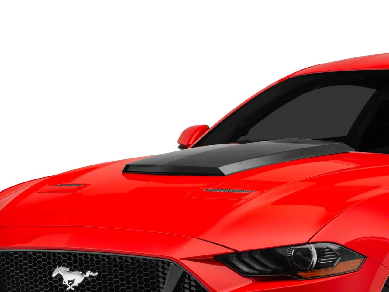 MP Concepts Hood Scoop with Chase LED (18-23 Mustang GT, EcoBoost)