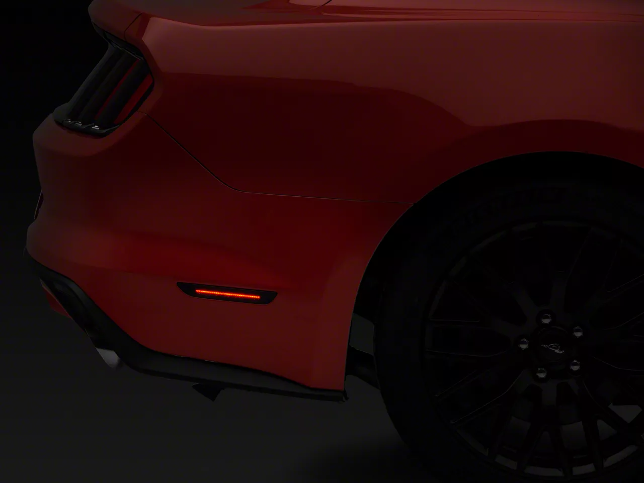 MP Concepts LED Side Marker Lights; Rear (15-17 Mustang)