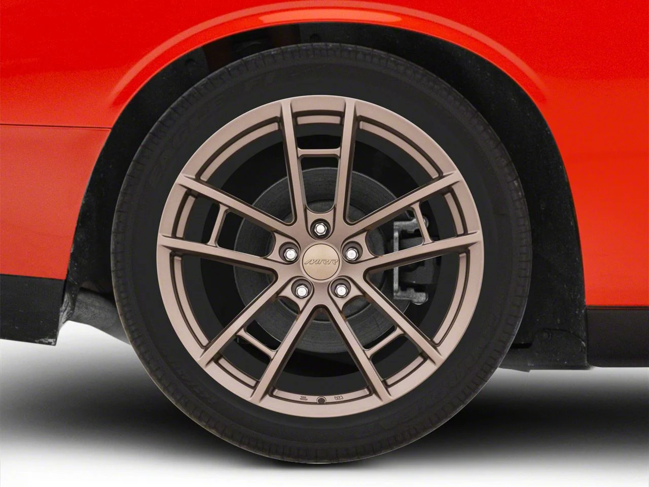 MRR M392 Bronze Wheel; Rear Only; 20x11; 24mm Offset (08-23 RWD Challenger)