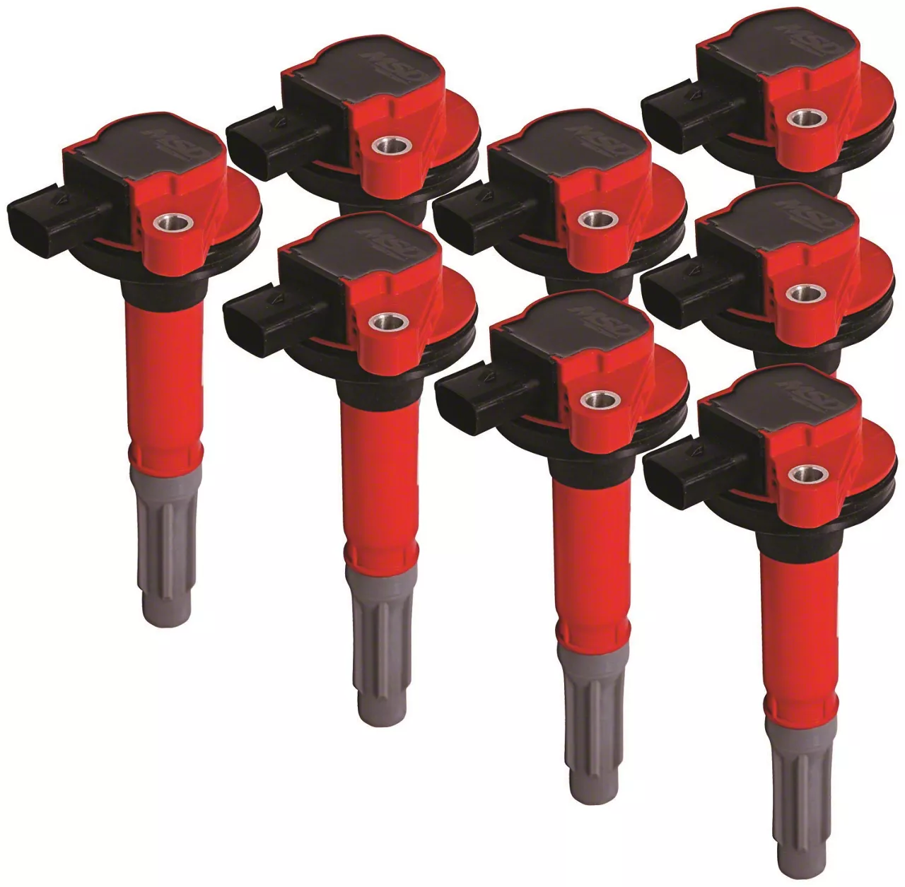 MSD Blaster Coil Packs; Red (11-15 Mustang GT)