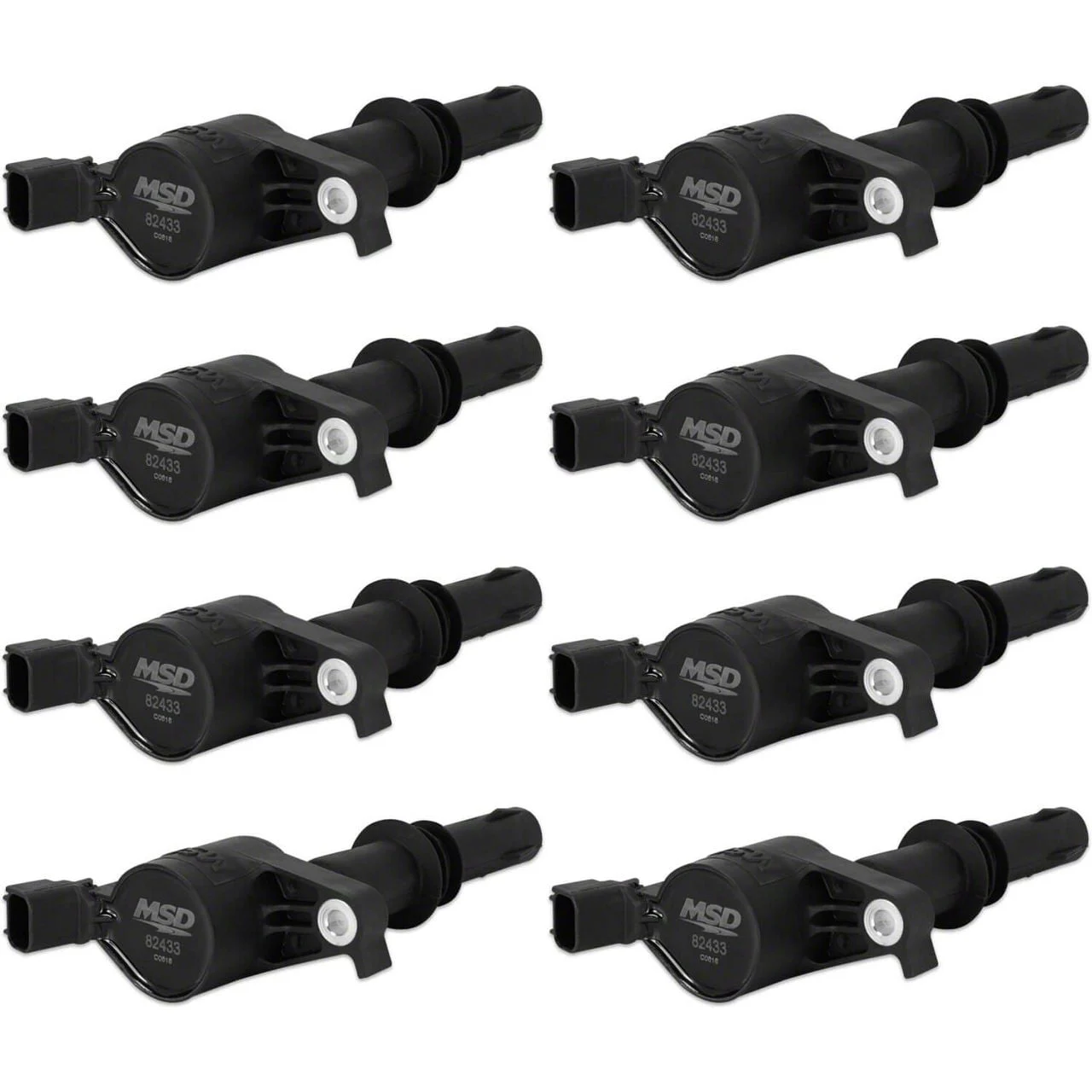 MSD 3-Valve Blaster Coil Packs; Black (05-08 Mustang GT)