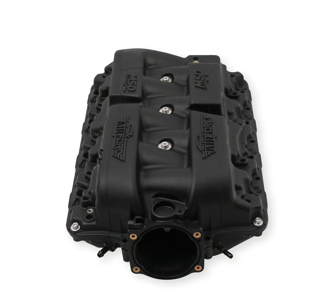 MSD Atomic Airforce LS7 Intake Manifold; Black Logo (06-13 Corvette C6 Z06)