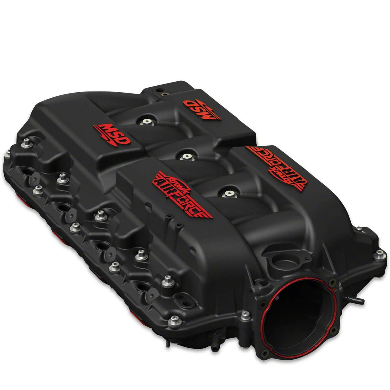 MSD Atomic Airforce LS7 Intake Manifold; Red Logo (06-13 Corvette C6 Z06)