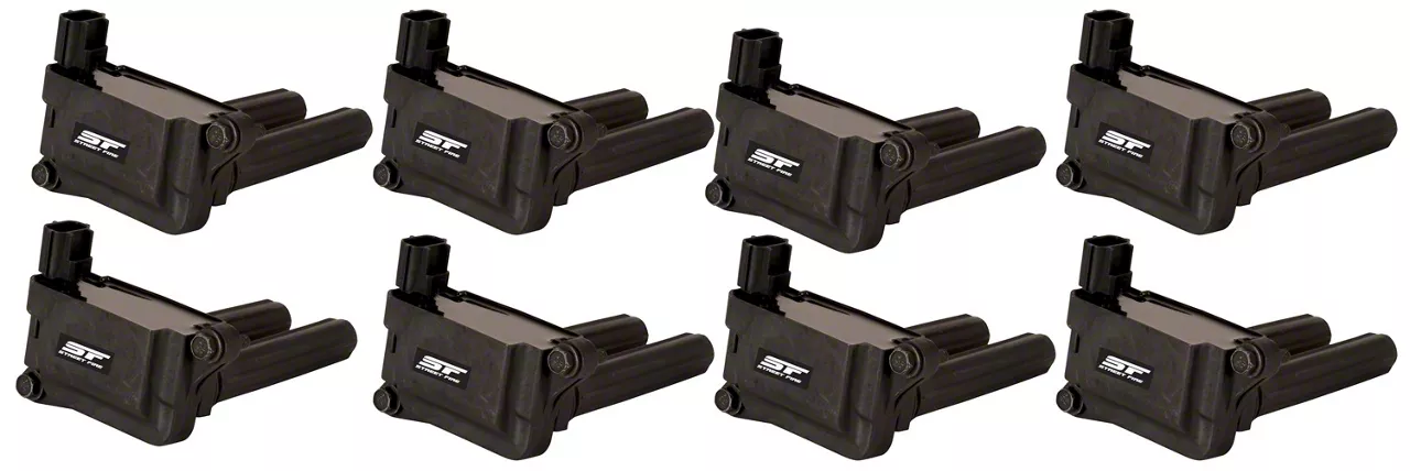 MSD Street Fire Igintion Coils; Black (05-24 5.7L RAM 1500)