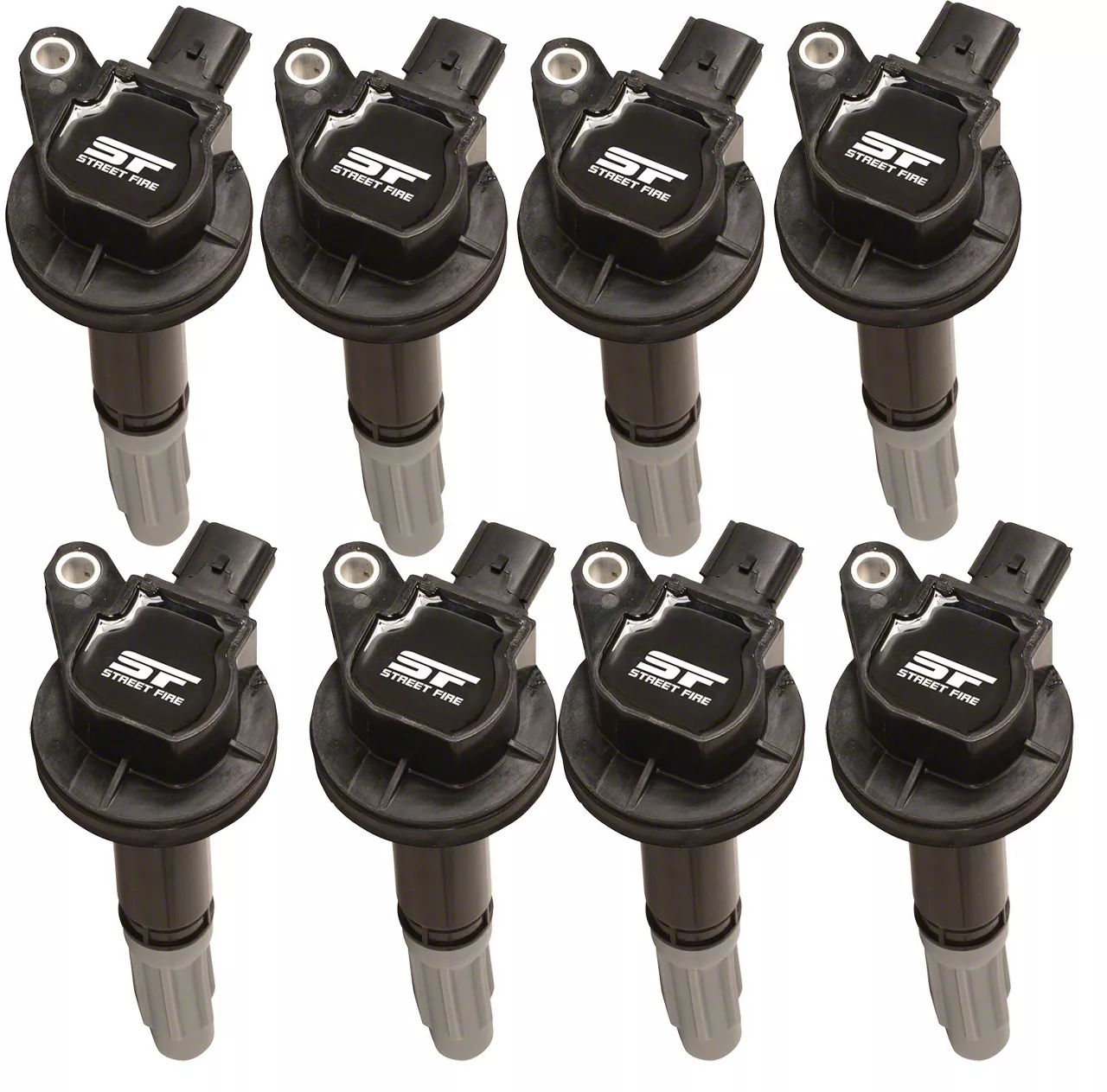 MSD Street Fire Coil Packs; Black (11-Early 16 Mustang GT)