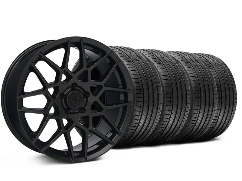 19x8.5 2013 GT500 Style Wheel & Sumitomo High Performance HTR Z5 Tire Package (05-14 Mustang)