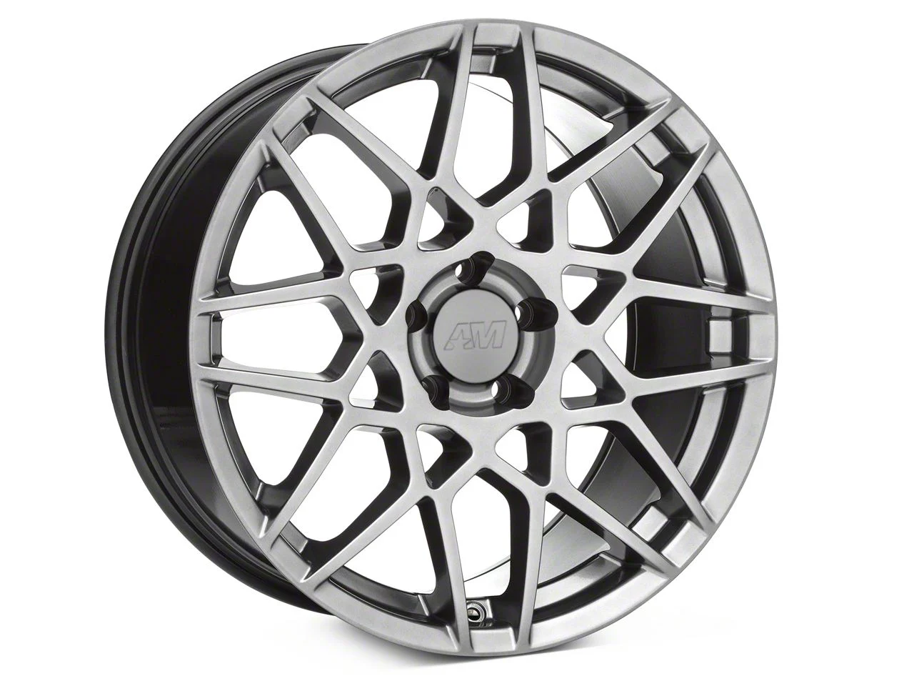 2013 GT500 Style Hyperdark Wheel and Michelin Pilot Sport A/S 3+ Tire Kit; 19x9.5 (05-14 Mustang)