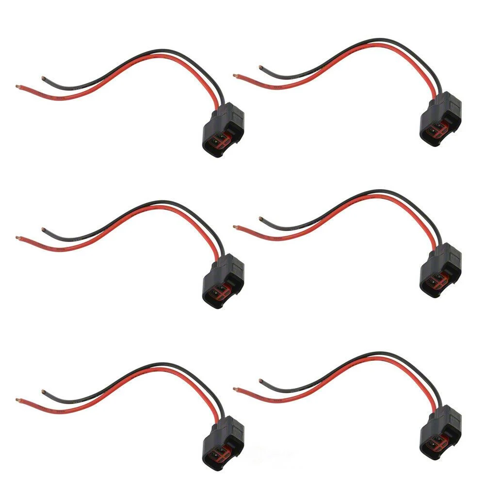 6-Piece Fuel Injector Harness Set (00-04 Mustang V6)