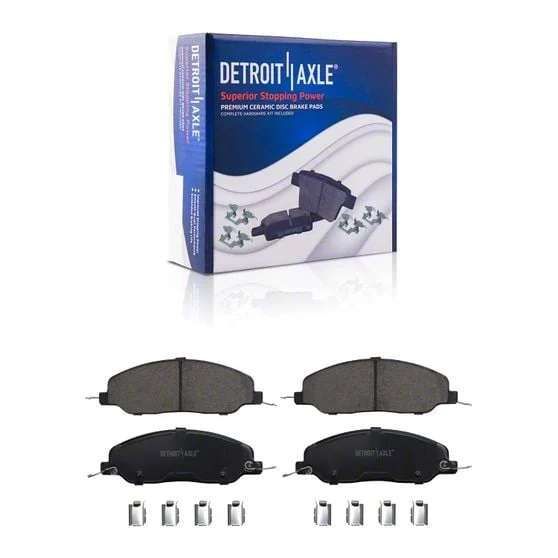 Ceramic Brake Pads; Front Pair (05-10 Mustang GT, V6)