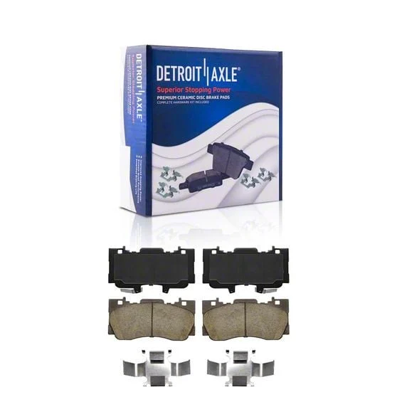 Ceramic Brake Pads; Front Pair (15-23 Mustang GT w/o Performance Pack, EcoBoost w/ Performance Pack)