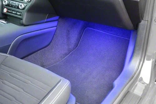 Footwell Lighting Kit; Blue (15-23 Mustang)