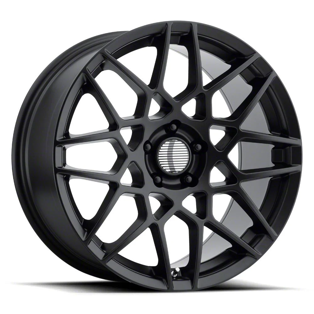 PR178 Satin Black Wheel; 19x8.5; 30mm Offset (15-23 Mustang GT, EcoBoost, V6)