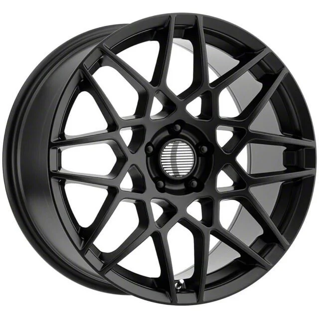 PR178 Satin Black Wheel; 20x8.5; 30mm Offset (15-23 Mustang GT, EcoBoost, V6)