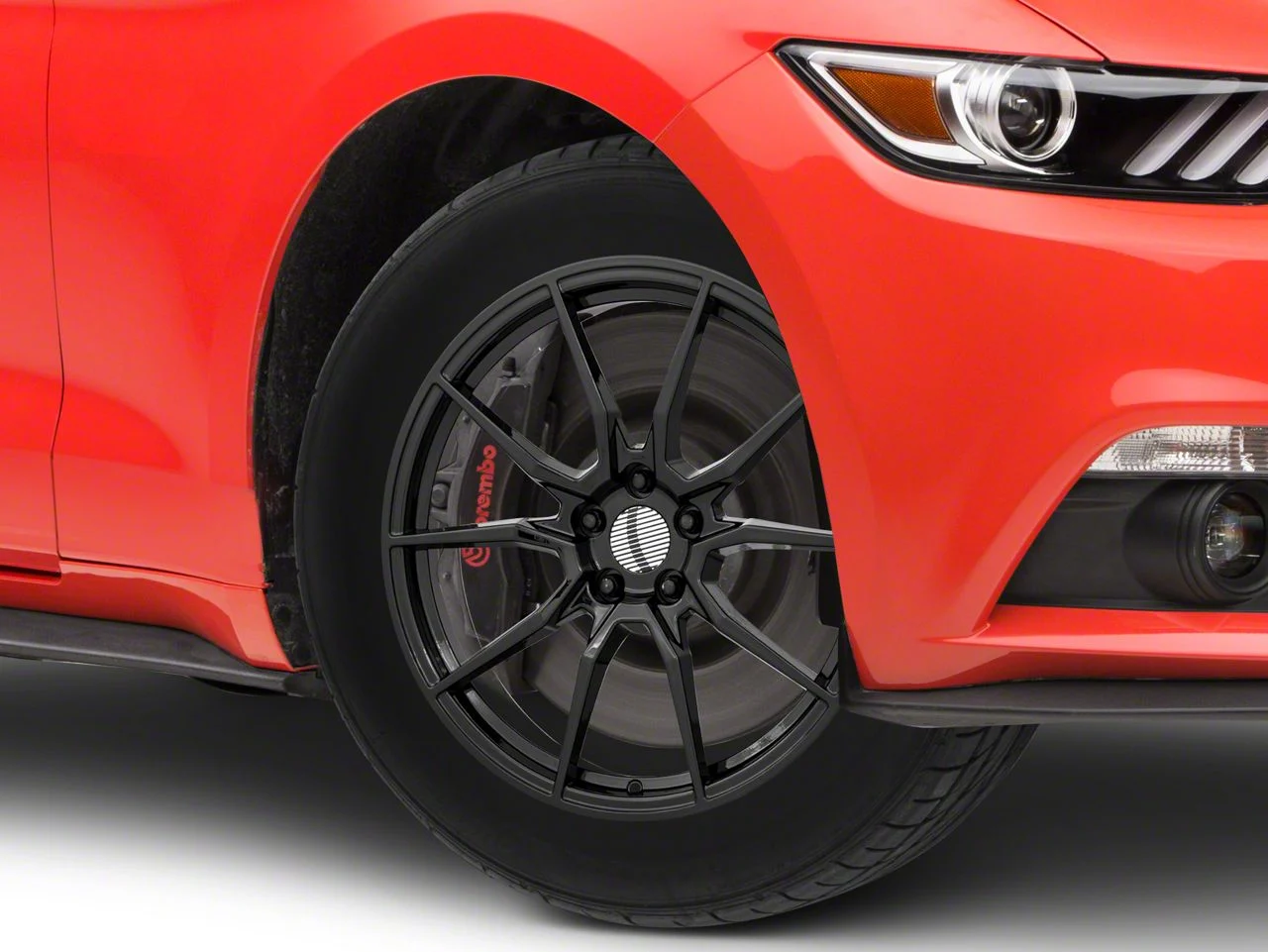 PR193 Gloss Black Wheel; 18x9; 30mm Offset (15-23 Mustang EcoBoost w/o Performance Pack, V6)