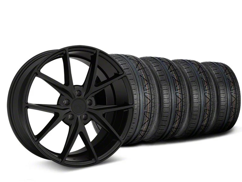 19x8.5 Niche Misano Wheel & NITTO High Performance INVO Tire Package (05-14 Mustang)