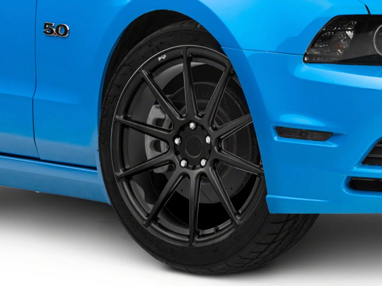 Niche Essen Matte Black Wheel; 20x9; 35mm Offset (10-14 Mustang)