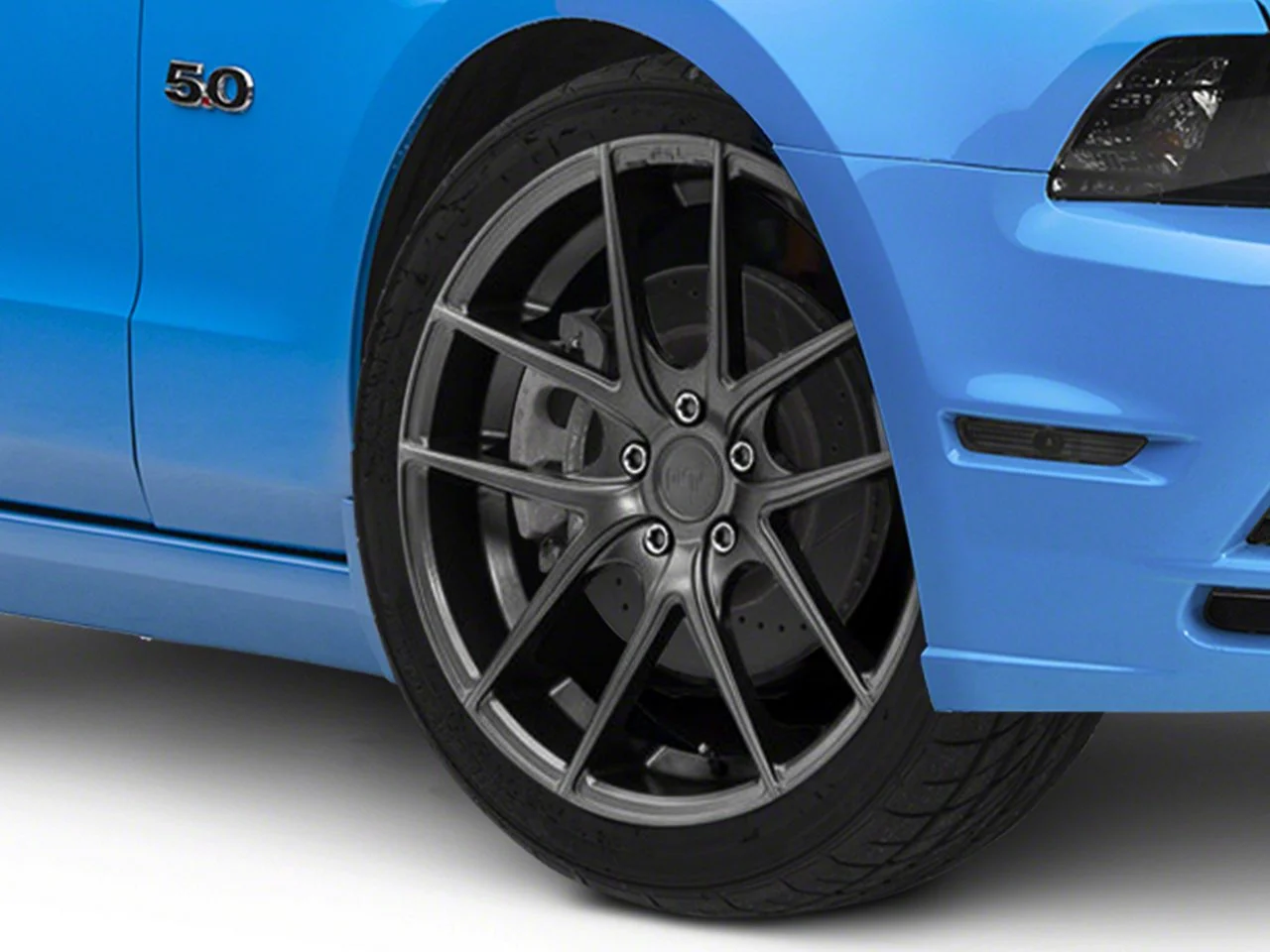 Niche Targa Matte Anthracite Wheel; 20x8.5; 35mm Offset (10-14 Mustang)