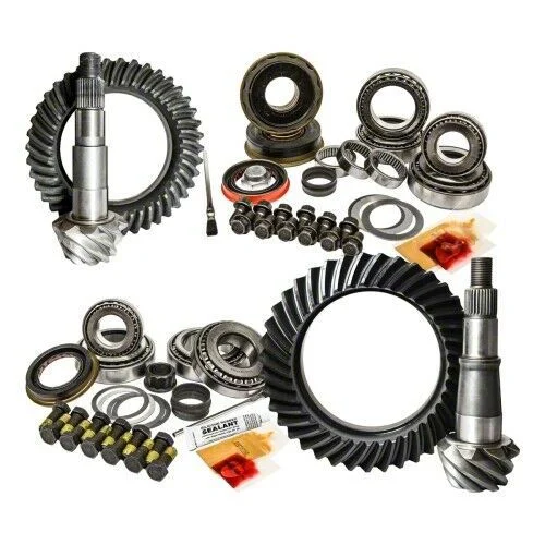Nitro Gear & Axle AAM 9.25-Inch Front Axle/11.80-Inch Rear Axle Ring and Pinion Gear Kit; 4.56 Gear Ratio (13-26 RAM 2500 w/o AISIN Transmission)