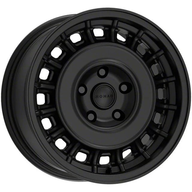 Nomad Wheels Arvo Satin Black 6-Lug Wheel; 17x8.5; 0mm Offset (19-23 Ranger)