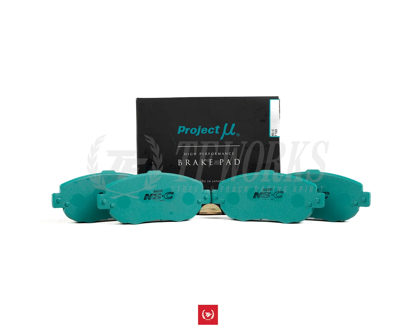 Project MU - Type NS Front Brake Pads - JZX90/JZX100/IS300/GS300